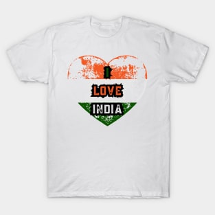 I Love India - India All Together T-Shirt